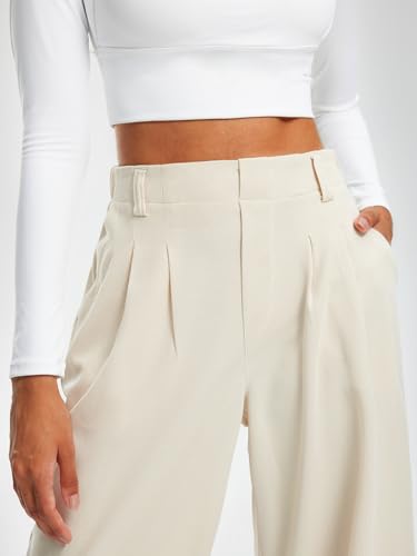 Women's Elevated Comfort Wide Leg Trousers