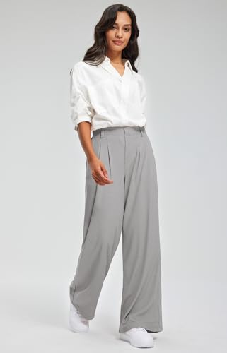 Women's Elevated Comfort Wide Leg Trousers