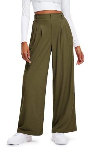 Women's Elevated Comfort Wide Leg Trousers