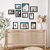 Set of 10 Picture Frames with Shatter-Resistant Glass - Gallery Wall Frame Set with Two 8x10 Frames