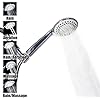 Powerful/Detachable Hand Held Chrome ShowerHead